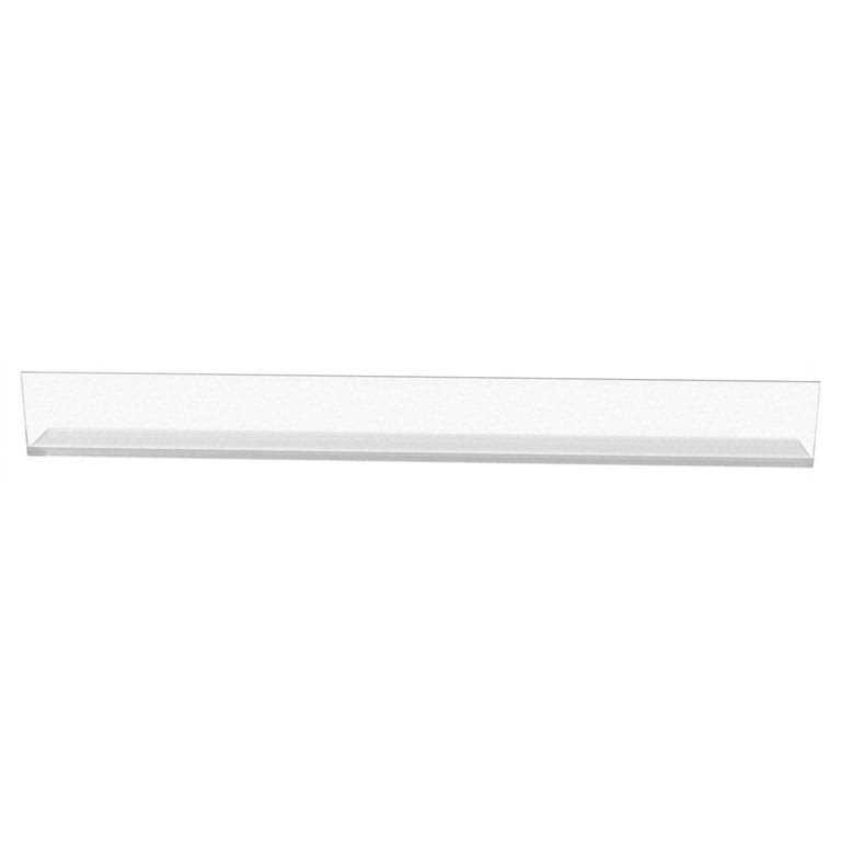 CRL Matte Black 3/8 Fixed Panel Shower Door Deep U-Channel SDCD38MBL - Zenithce