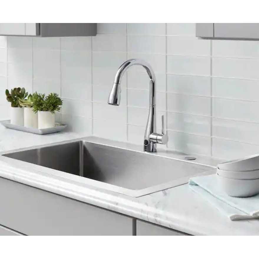 Glacier Bay Modern Wall Bar Shower Kit 1-Spray 8 in. Square Rain Shower Head with Hand Shower 1003 120 598 - Zenithce