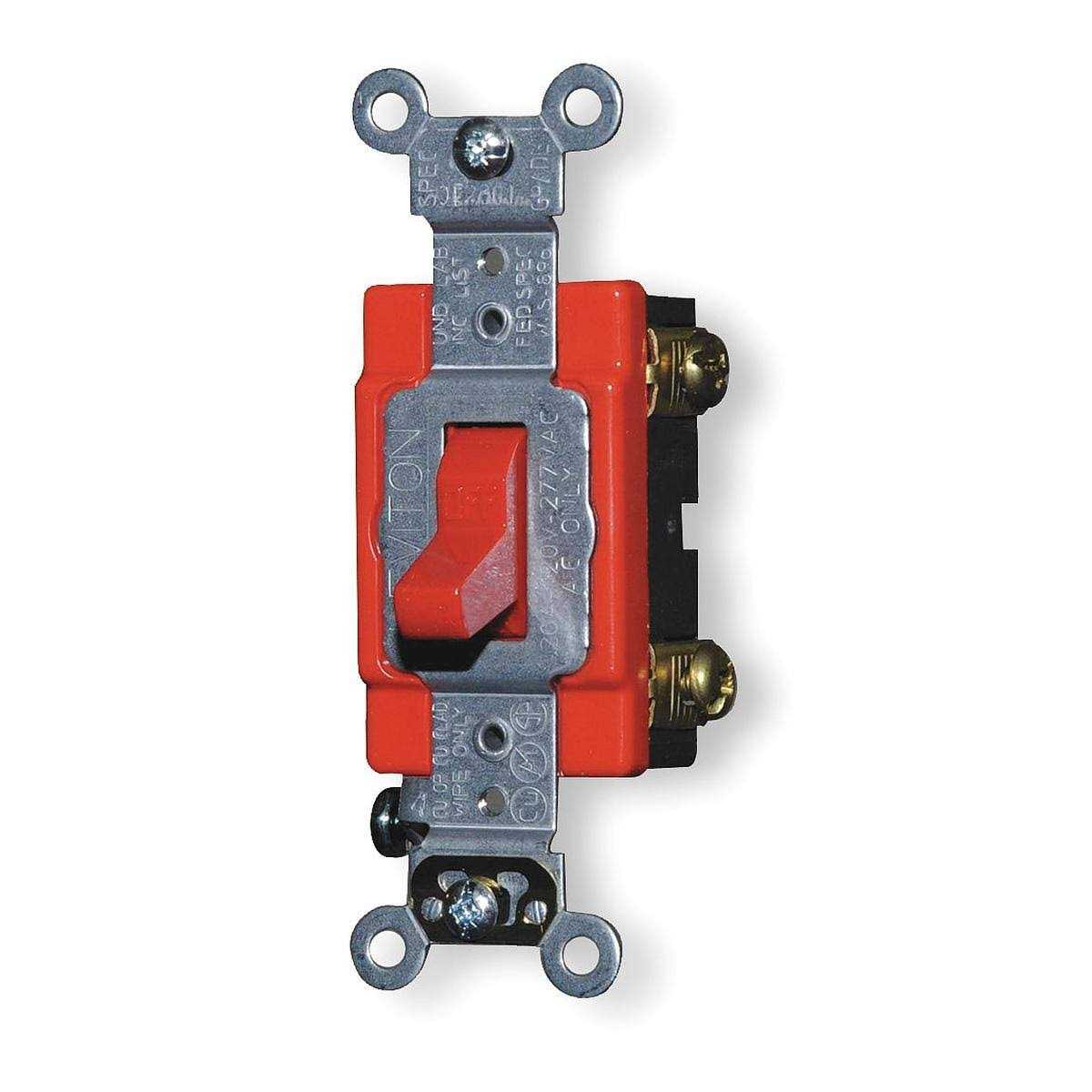 Leviton Double-Pole Toggle Switch 1222-2 - Zenithce