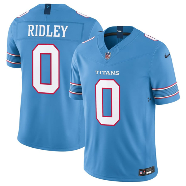 Tennessee Titans #0 Calvin Ridley Light Blue 2026 F.U.S.E. Vapor Limited Stitched Jersey - Zenithce