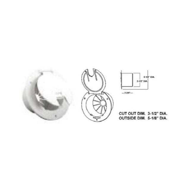 JR Products 160-85-A-3P-A City Water Flange - Zenithce