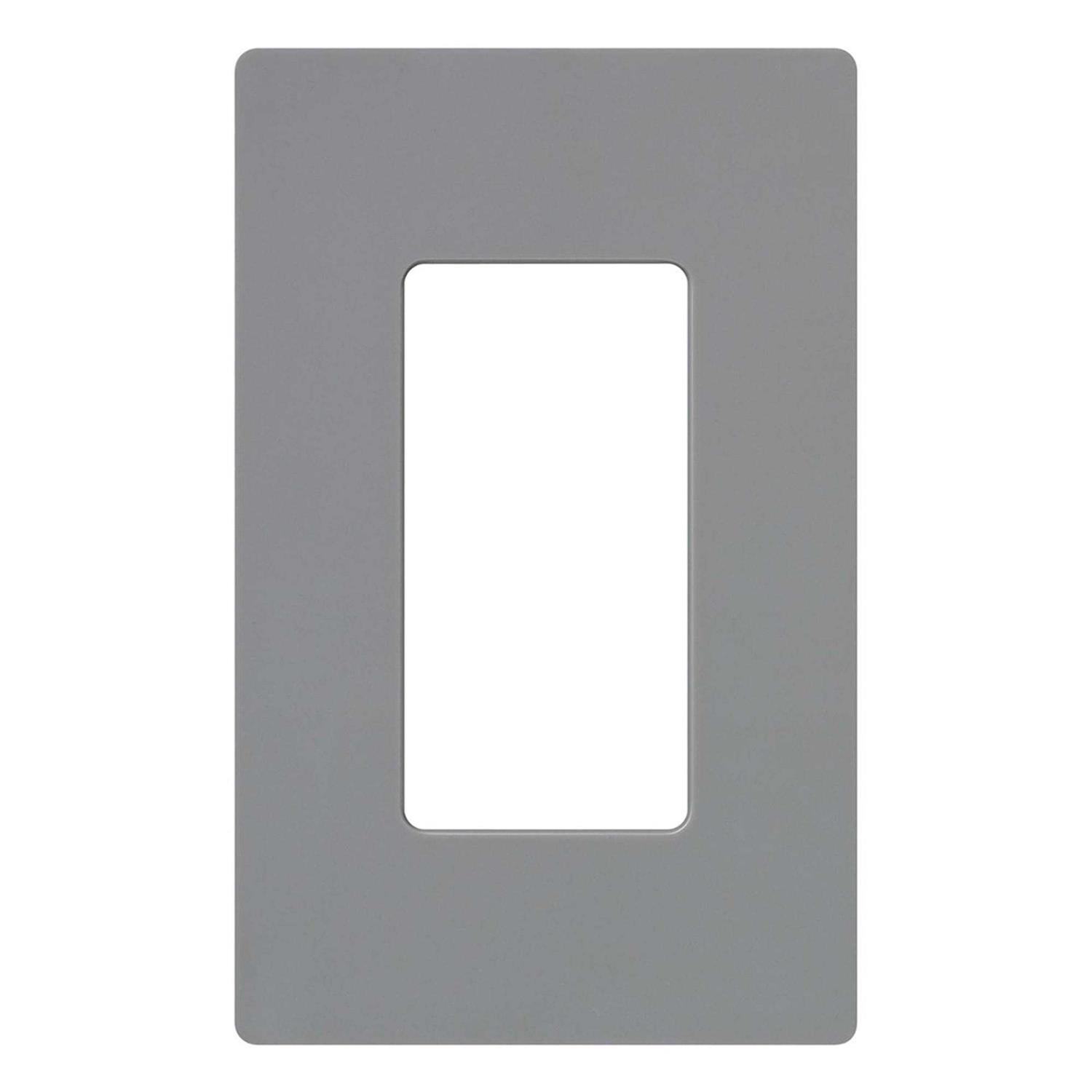 Lutron Claro 1-Gang Wallplate CW-1-WH - Zenithce
