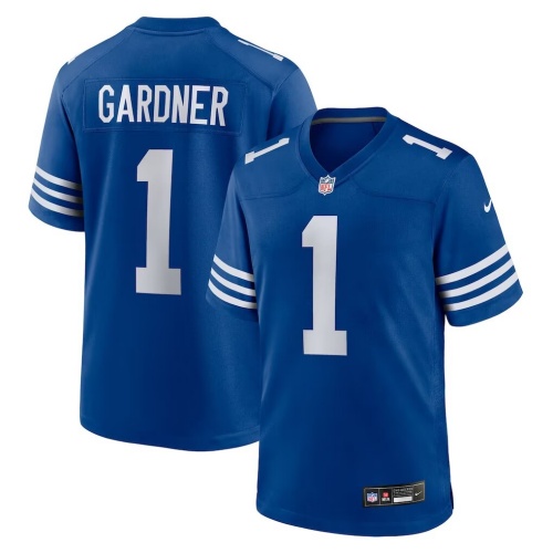 Indianapolis Colts #1 Sauce Gardner Blue Vapor Limited Stitched Jersey - Zenithce