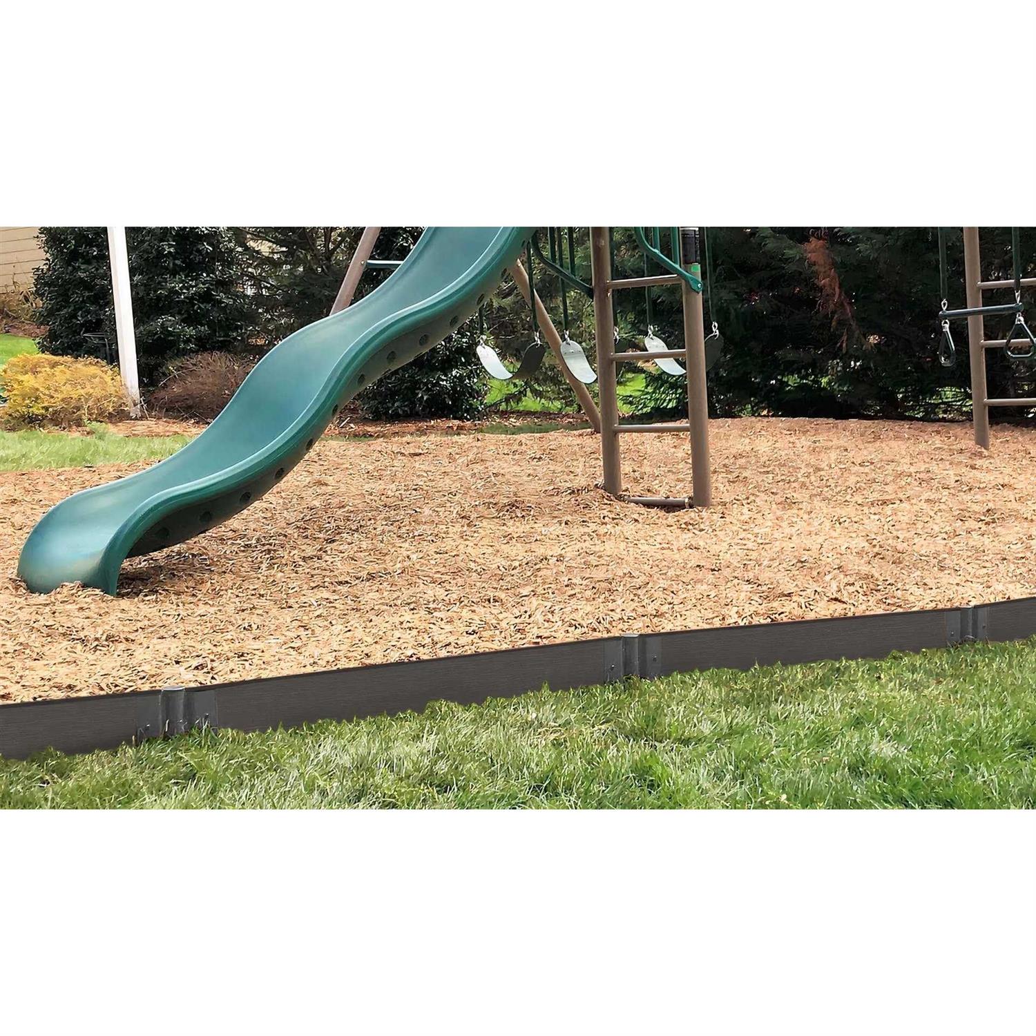 Frame It All Classic Sienna Straight Playground Border Kit - Zenithce