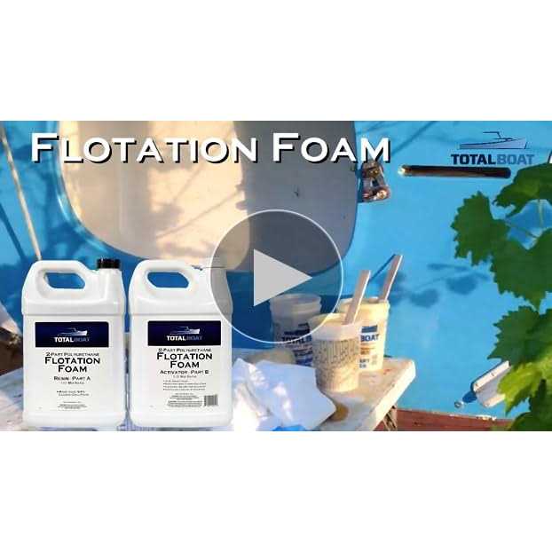 TotalBoat 2 Part Polyurethane Expanding Flotation Foam 2 lb Density - Zenithce