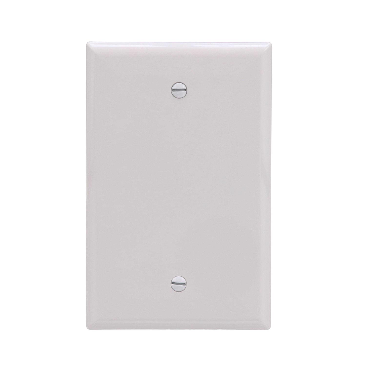 Eaton 1-Gang Jumbo Duplex Wall Plate 2142W-F-LW - Zenithce