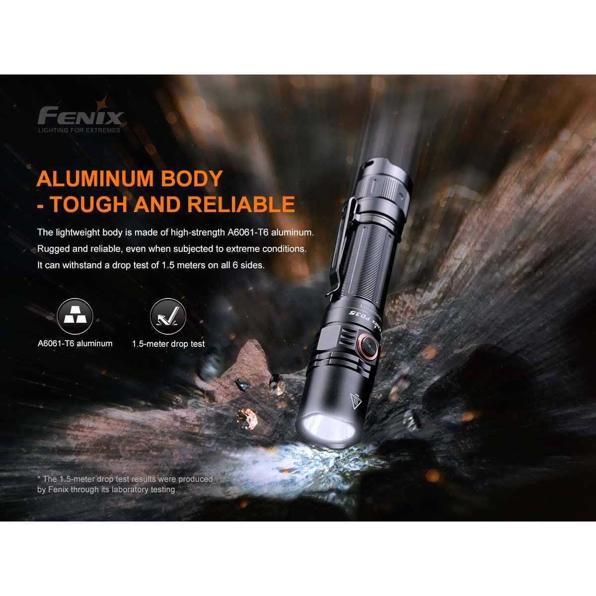 Fenix PD35 V3.0 Flashlight - Zenithce