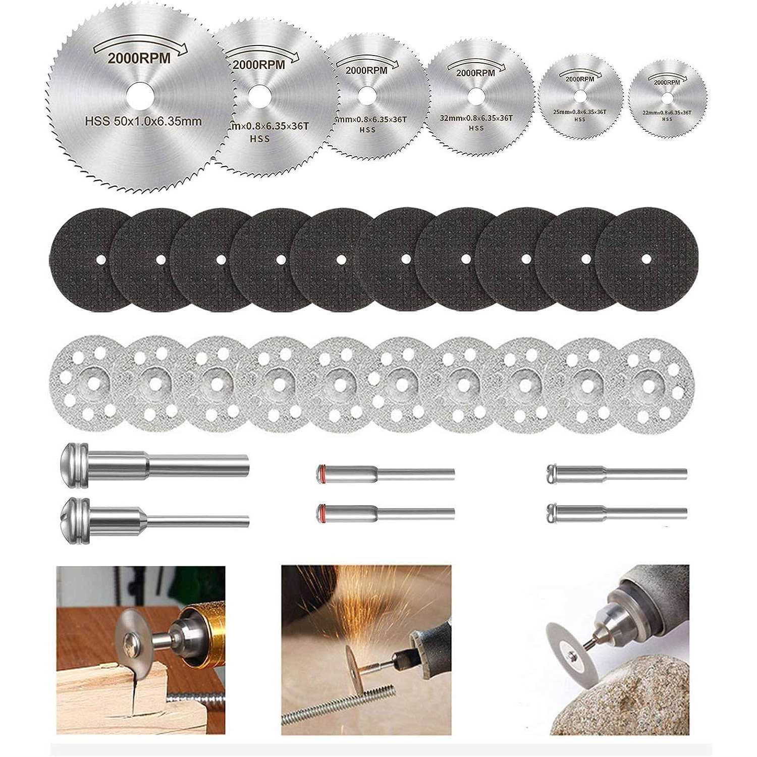 Cutting Wheel 4 1/2 for Angle Grinder Metal Cutting Wheel 4.5 Die Grinder Cut Off Wheel for Metal - Zenithce