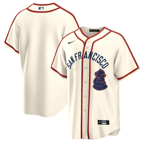 San Francisco Giants Blank Cream 2024 Rickwood Classic Stitched Jersey - Zenithce