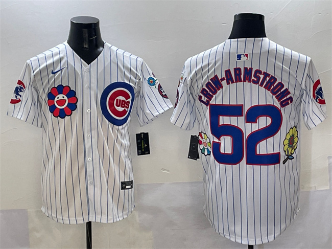 Chicago Cubs #52 Pete Crow-Armstrong White 2025 Tokyo Series Limited Stitched Jersey - Zenithce