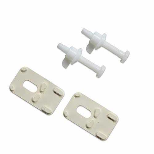 Toilet Seat Hinge Kit for Elongated Toilet Seat Suitable for Kohler - Zenithce