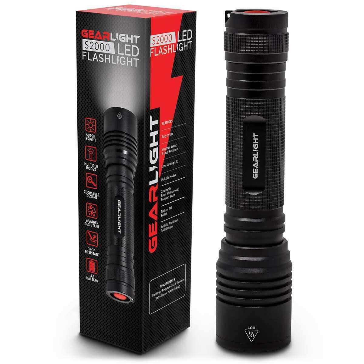 GearLight LED Flashlights High Lumens Camping S1000 - Zenithce