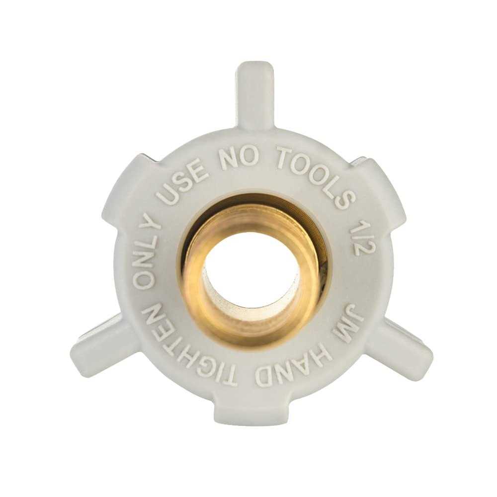 EFIELD 1/2 Pex Brass Fittings 100 Pieces Pex Stainless Steel Clamps, Tee, Elbow and Coupling 10 Pieces each - Zenithce
