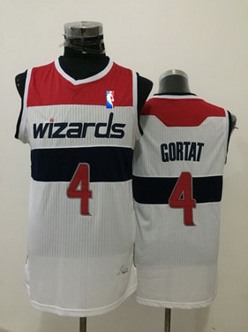 Washington Wizards #4 Marcin Gortat White Swingman Jersey - Zenithce