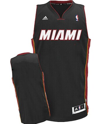 Miami Heat Blank 2013 Black Swingman Jersey - Zenithce