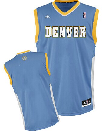 Denver Nuggets Blank Light Blue Swingman Jersey - Zenithce