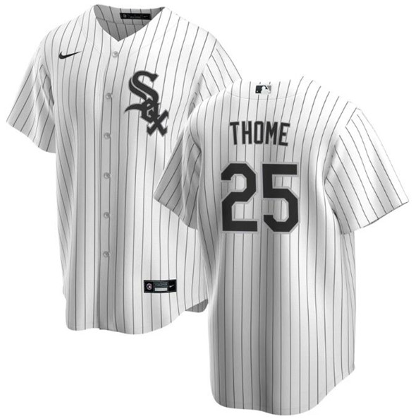 Chicago White Sox #25 Jim Thome White Cool Base Stitched Jersey - Zenithce