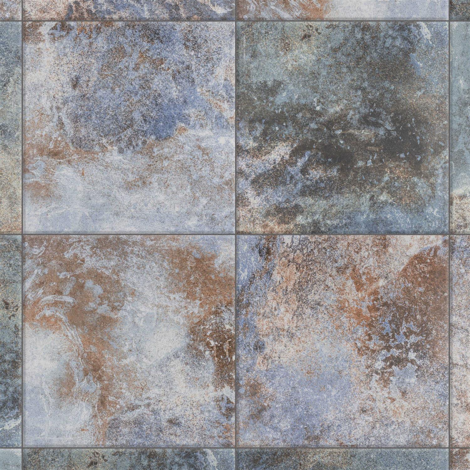 Merola Tile BioTech Ocean Green River Matte 12 x 12 Porcelain Floor and Wall Tile FGA13OGRM - Zenithce