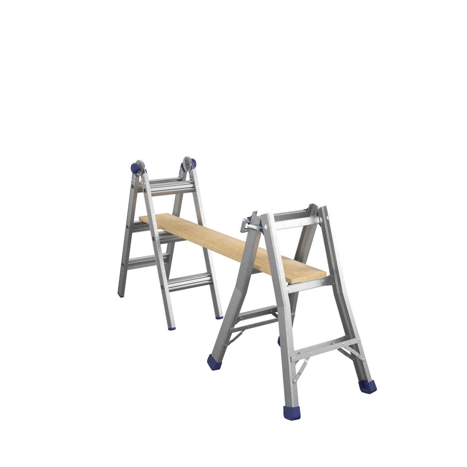 Cosco Reach Aluminum Multi-Position Ladder - Zenithce