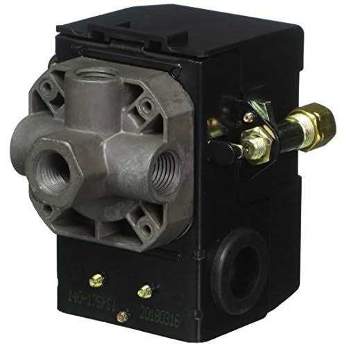 Lefoo Air Pressure Switch 4 ports 85-115 Psi - Zenithce