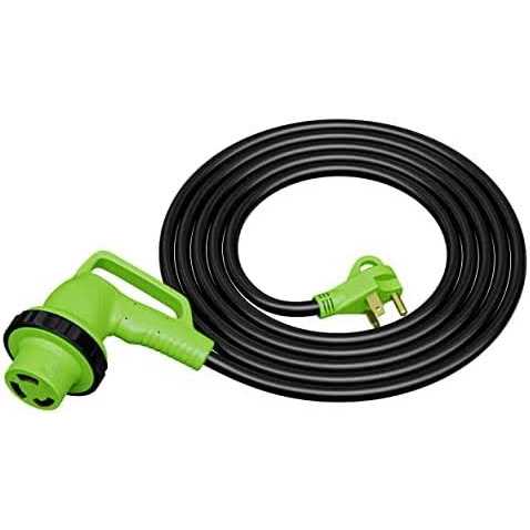Leisure Cords Heavy Duty 7 Way Plug Inline Trailer Cord with Weatherproof Double Prongs Connector - Zenithce