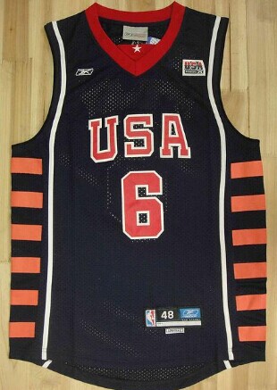 2004 Olympics Team USA #1 Tracy McGrady Navy Blue Swingman Jersey - Zenithce