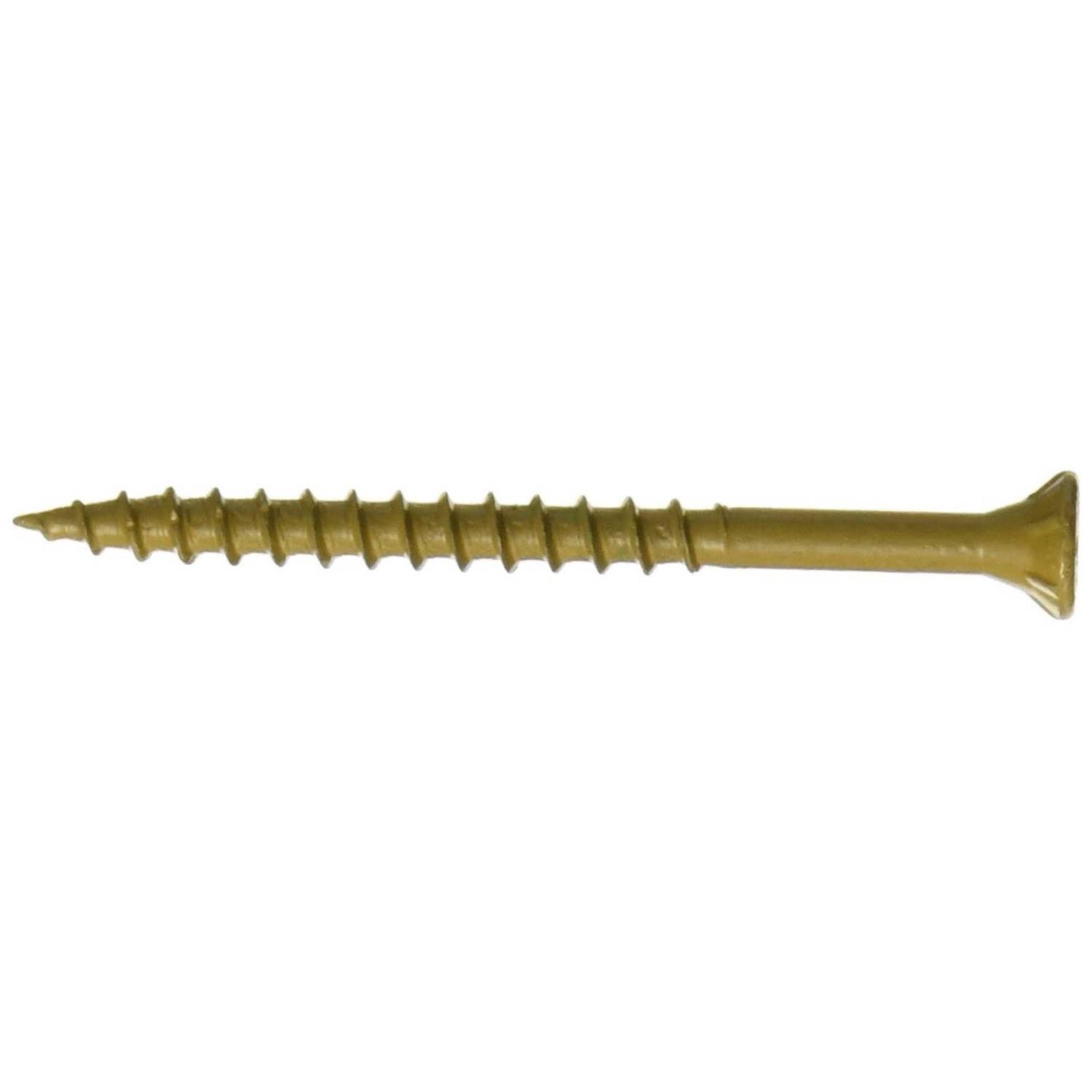 Deck Plus 48412 Star Flat Head Exterior Deck Screws - Zenithce
