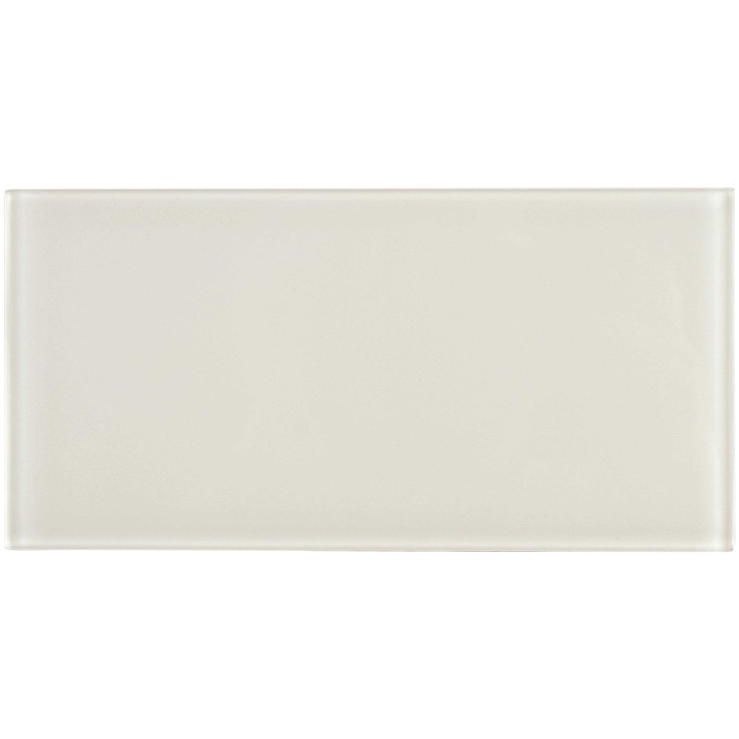 WS Tiles Hand Painted 3 in. x 6 in. Glass Subway 12 in. x 12 in. Mesh-Backed Wall Tile WST - Zenithce
