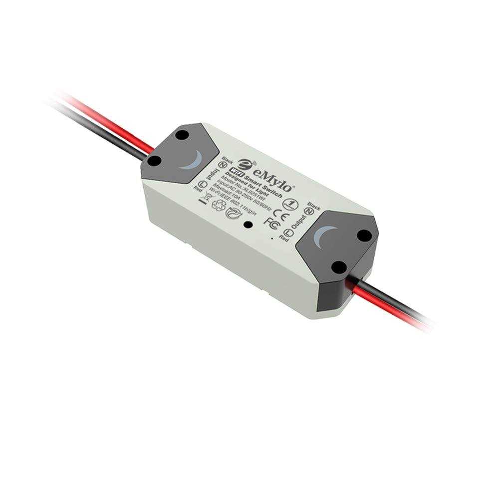 Emylo Smart Wifi Light Switch Wireless Relay Switch Module Remote Control Home - Zenithce