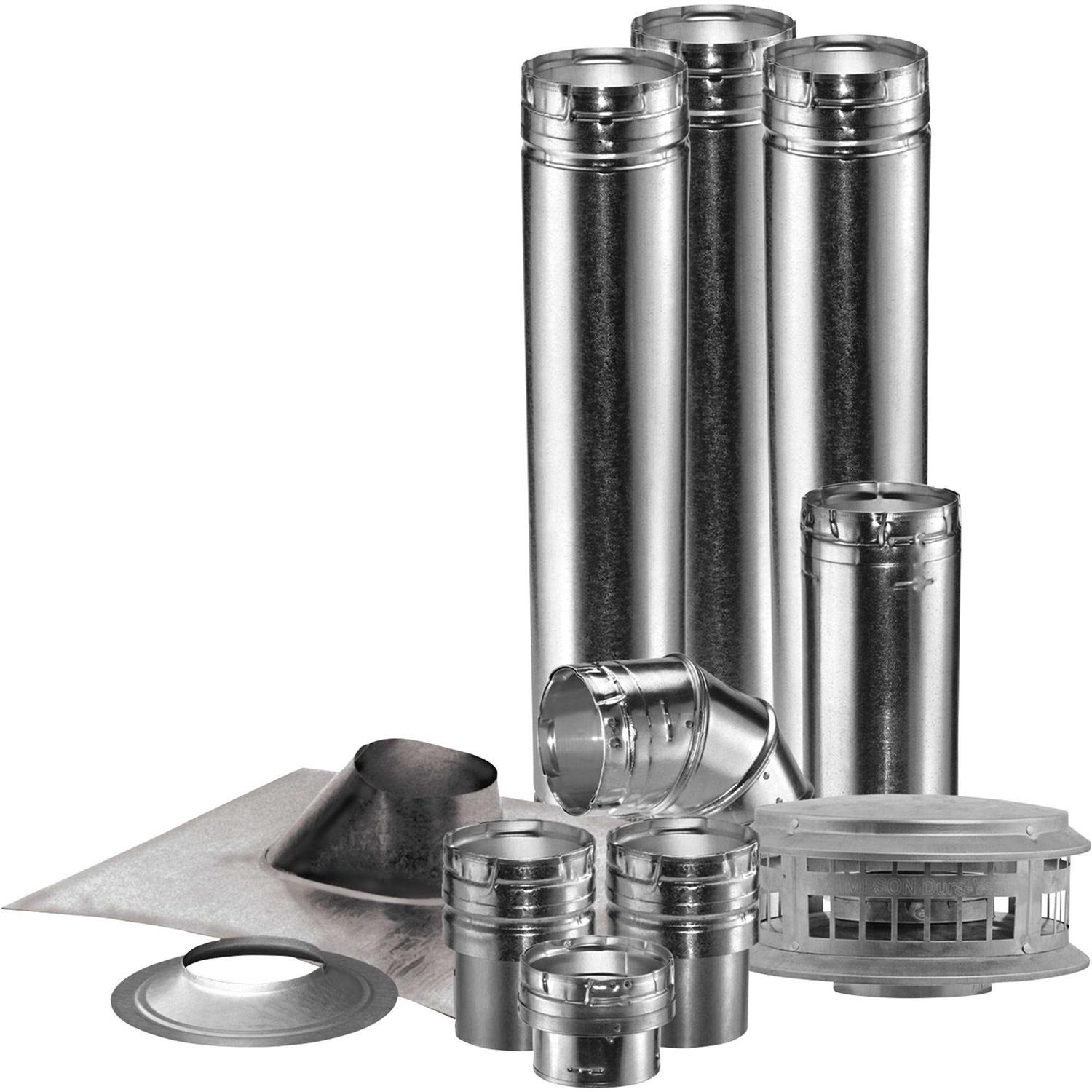 DuraVent Stainless Steel Wall Thimble Exterior Trim 6DT-WTSS - Zenithce