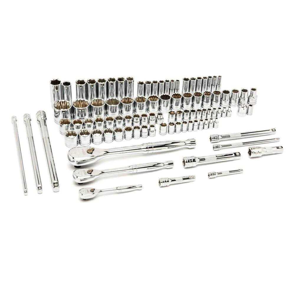 Gearwrench 12 Point Flex Head Ratcheting Combination SAE/Metric Wrench Set 14 Pc. 85141 - Zenithce