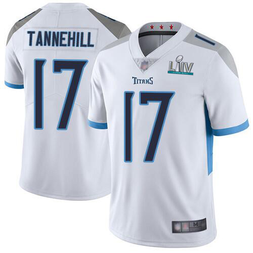 Tennessee Titans #17 Ryan Tannehill Super Bowl LIV White Vapor Untouchable Limited Stitched Jersey - Zenithce
