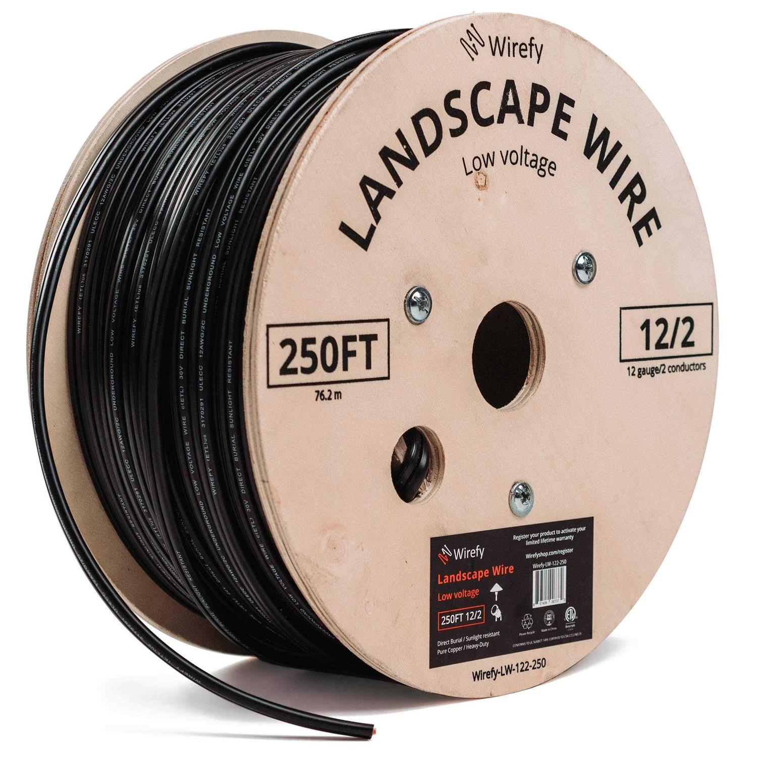Wirefy Low Voltage Landscape Lighting Wire - Zenithce