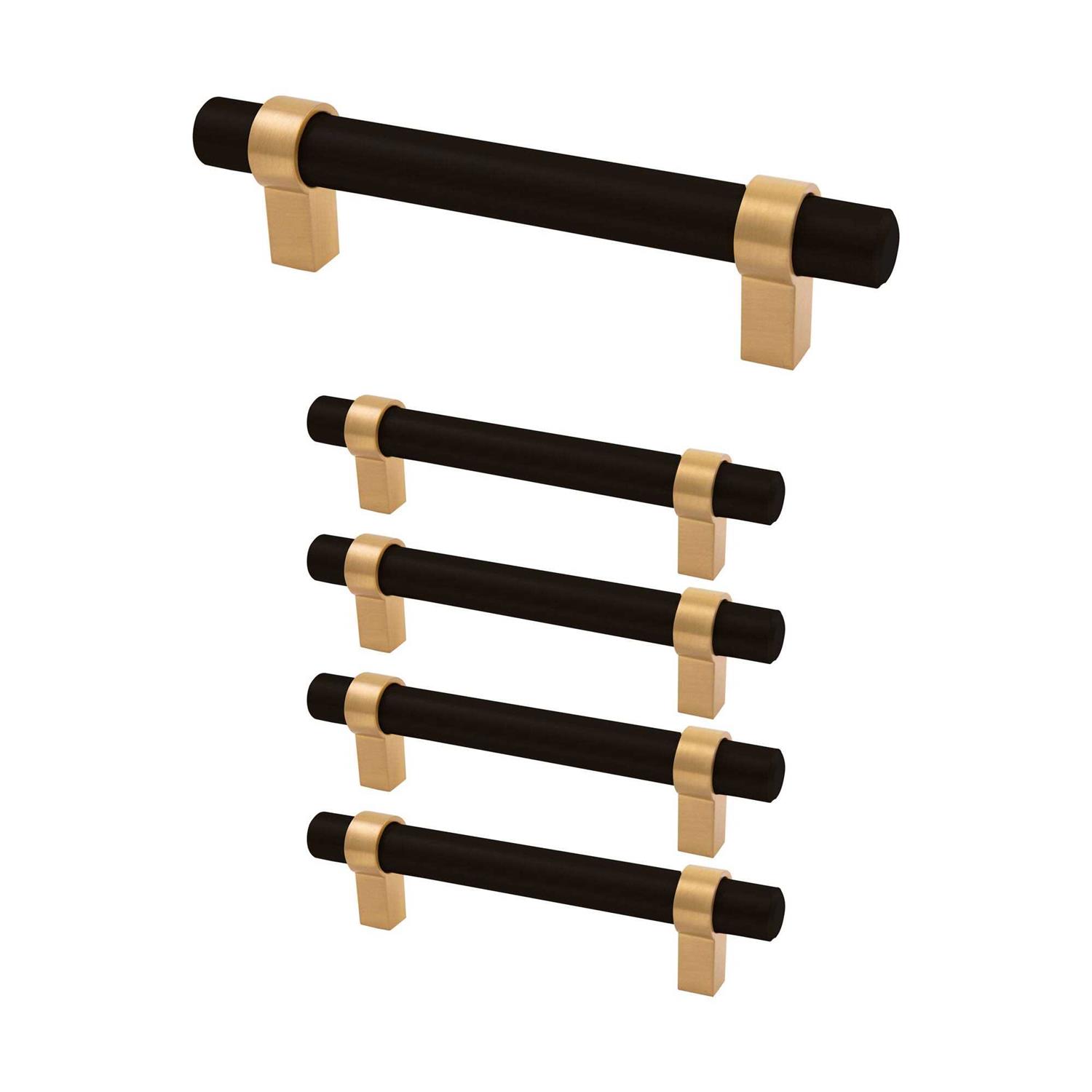 Design House 189449 Emery 3-3/4 Inch Center to Center Bar Cabinet Pull - Zenithce