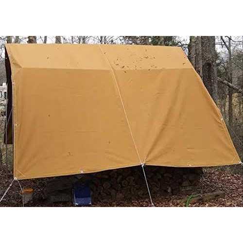 Mytee Products Tan Canvas Tarp 12oz Heavy Duty Water Resistant - Zenithce