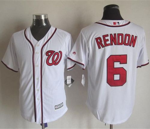 Nationals #6 Anthony Rendon White New Cool Base Stitched Jersey - Zenithce