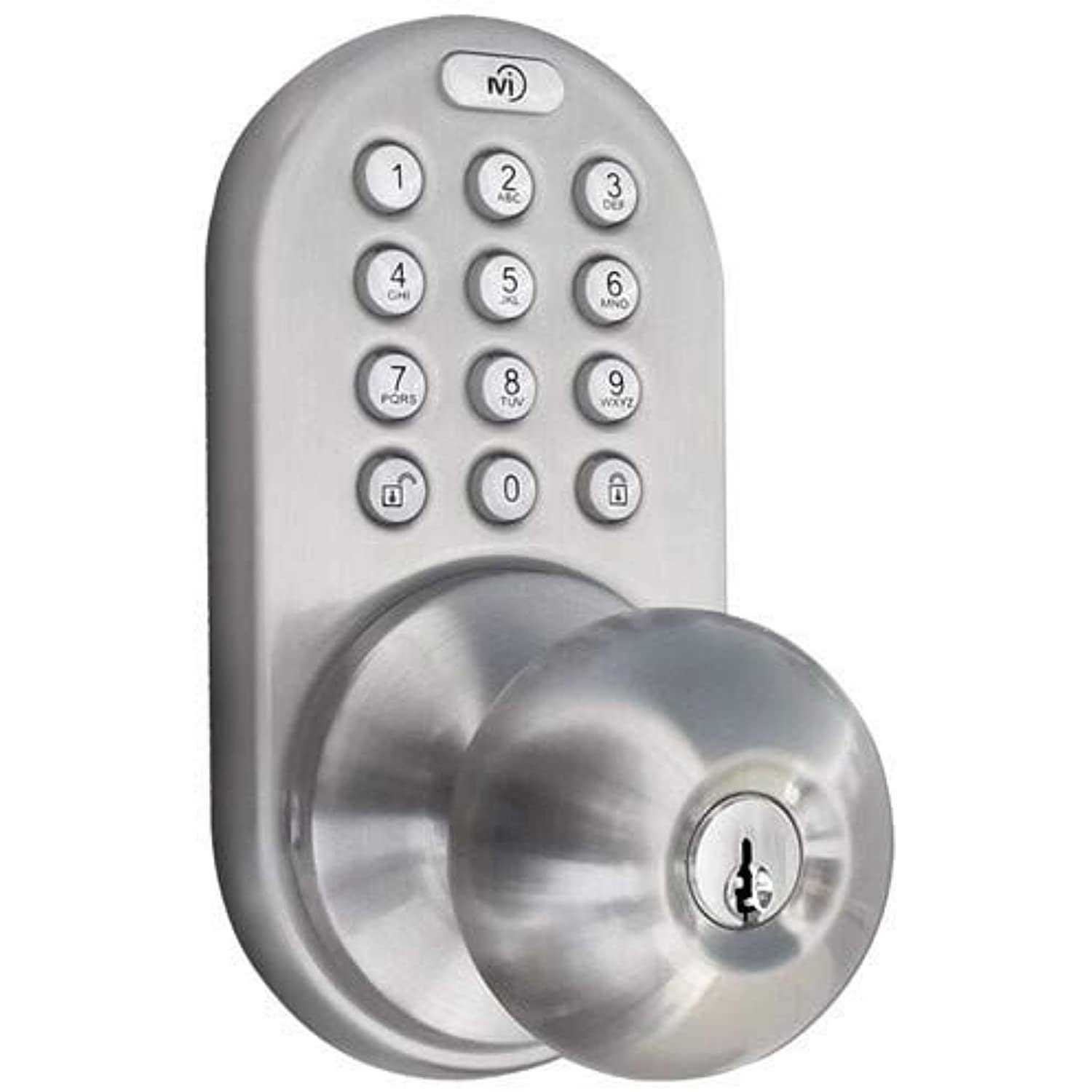MiLocks CKK-02SN Electronic Door Knob Finish - Zenithce