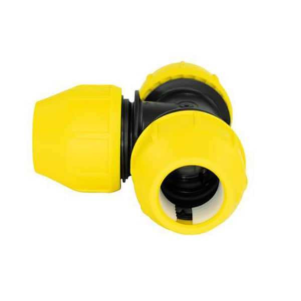Home-Flex Underground IPS x IPS Polyethylene Tee - Zenithce