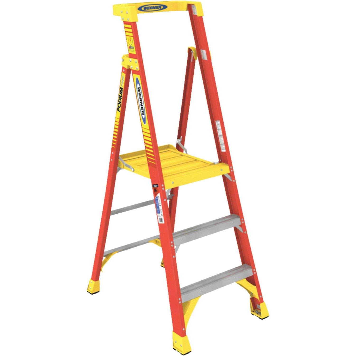 Werner 28 ft. Type II Aluminum Extension Ladder D1228-2 - Zenithce
