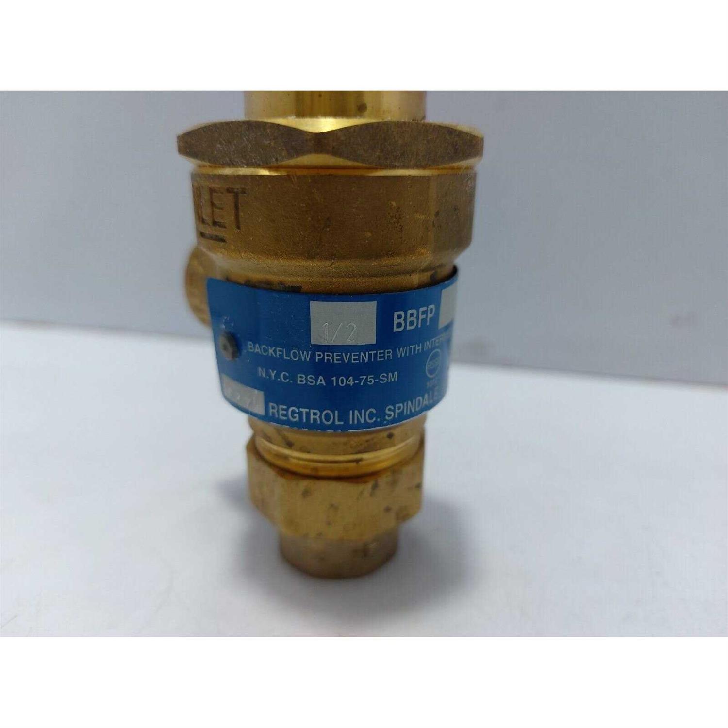 Watts 0063030 3/4 in Bronze Reduced Pressure Zone Assembly Backflow Preventer - Zenithce