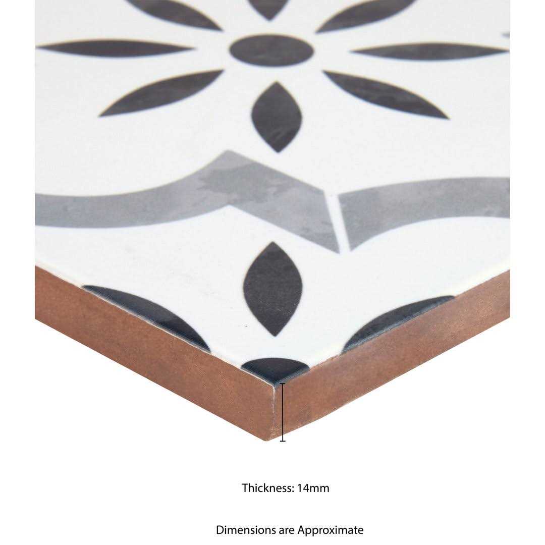 MSI Aria Bianco 24 in. Polished Porcelain Floor and Wall Tile - Zenithce