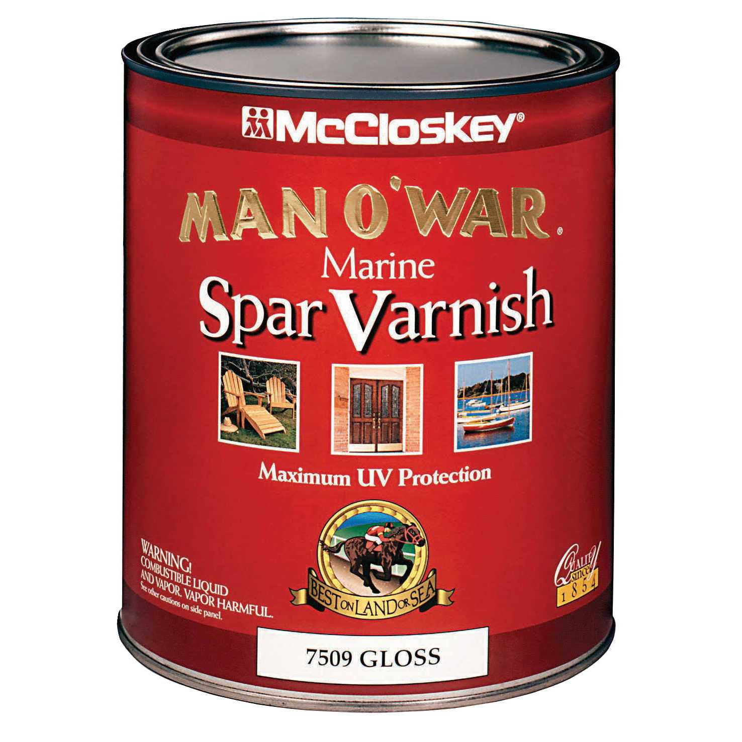 McCloskey Man O War Marine Spar Varnish - Zenithce