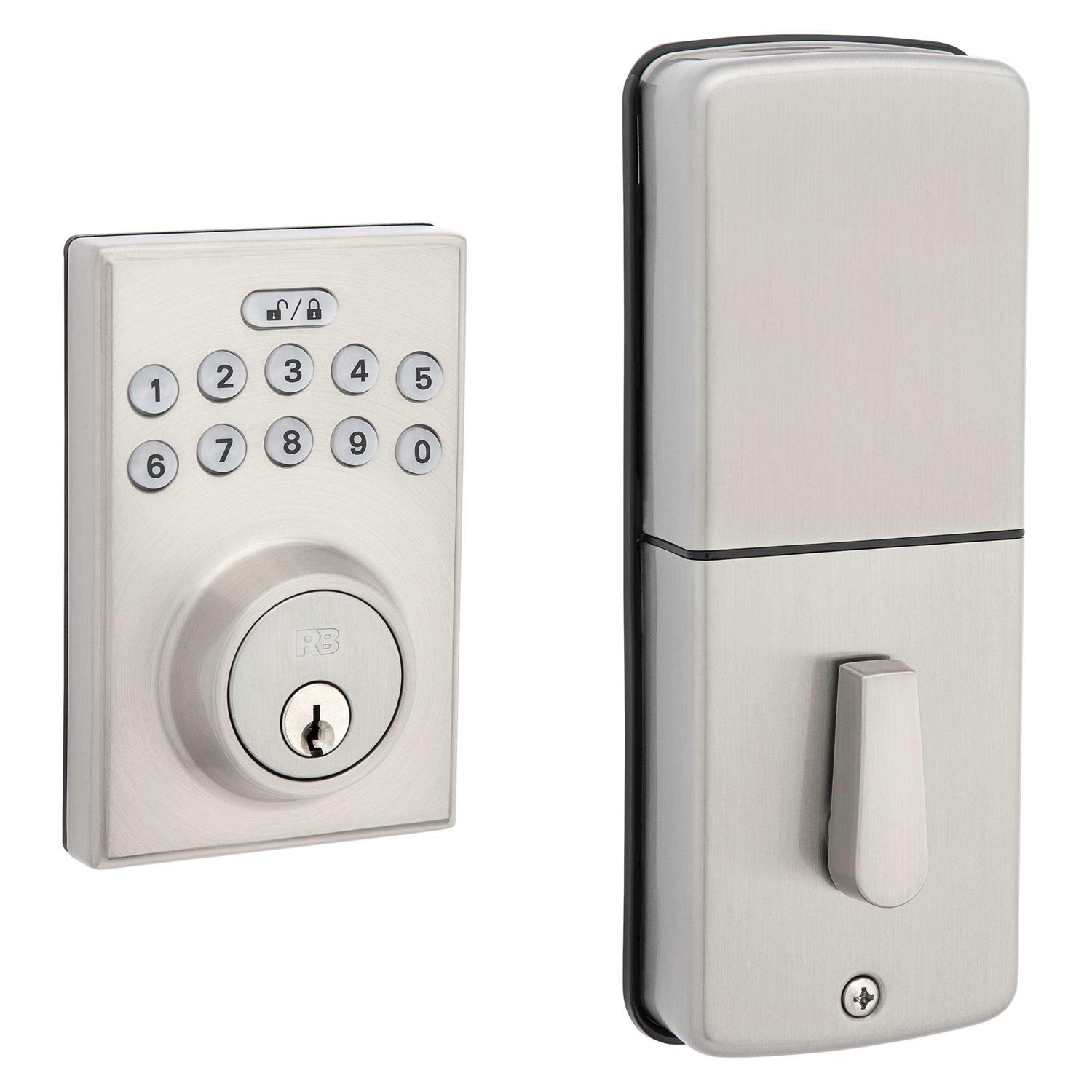 RELIABILT Bragg Single Cylinder Electronic Deadbolt Lighted Keypad 92640 - Zenithce