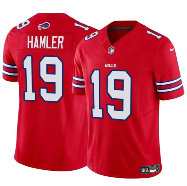 Buffalo Bills #19 KJ Hamler Red 2024 F.U.S.E. Vapor Untouchable Limited Stitched Jersey - Zenithce