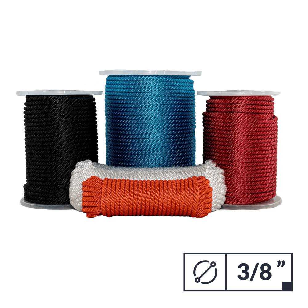 SGT KNOTS Solid Braid Nylon Utility Rope - Zenithce