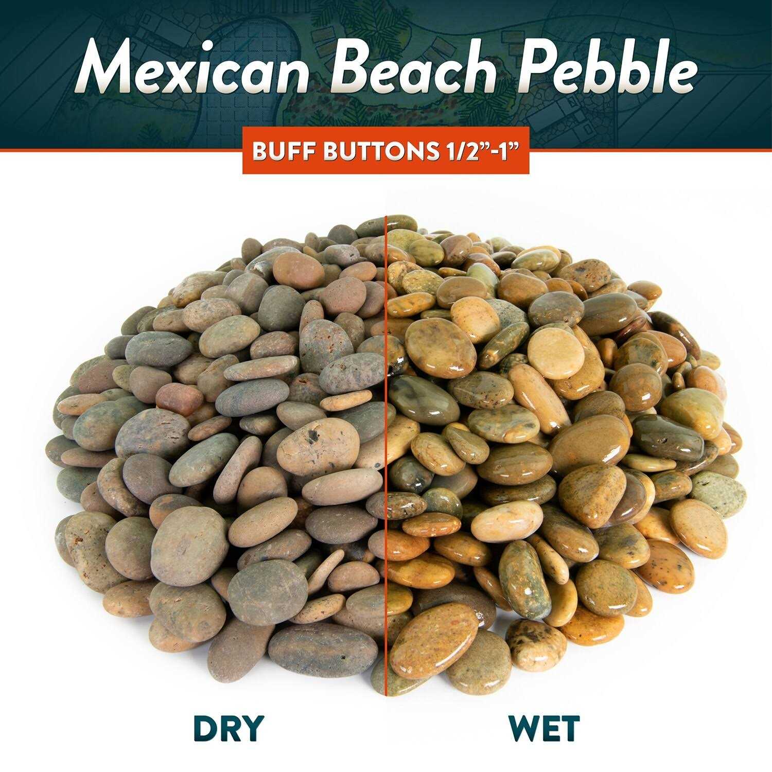 Southwest Boulder & Stone Mexican Beach Smooth Round - Zenithce