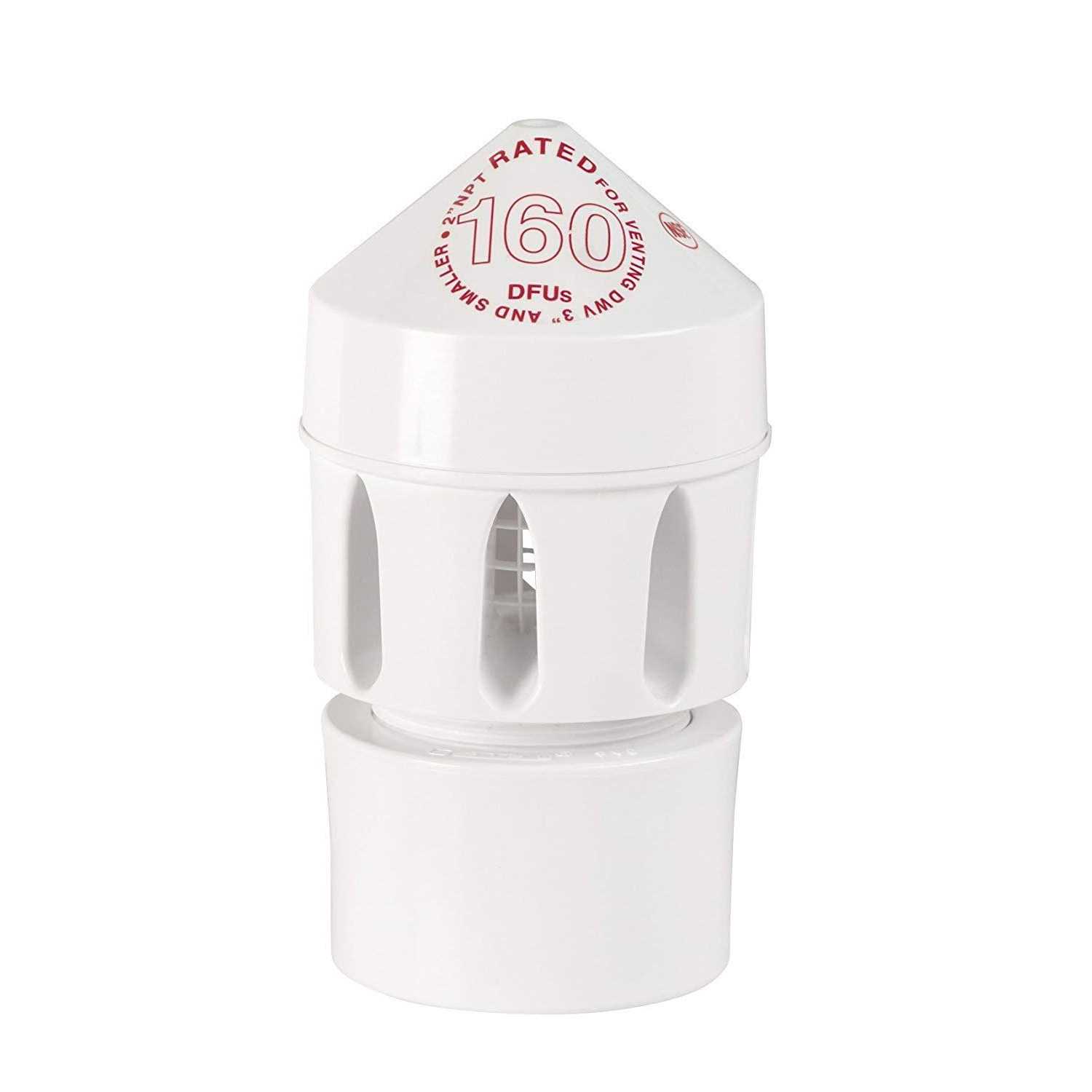 Oatey 39019 Sure-Vent 2-inch ABS Adapter Bulk Pack - Zenithce