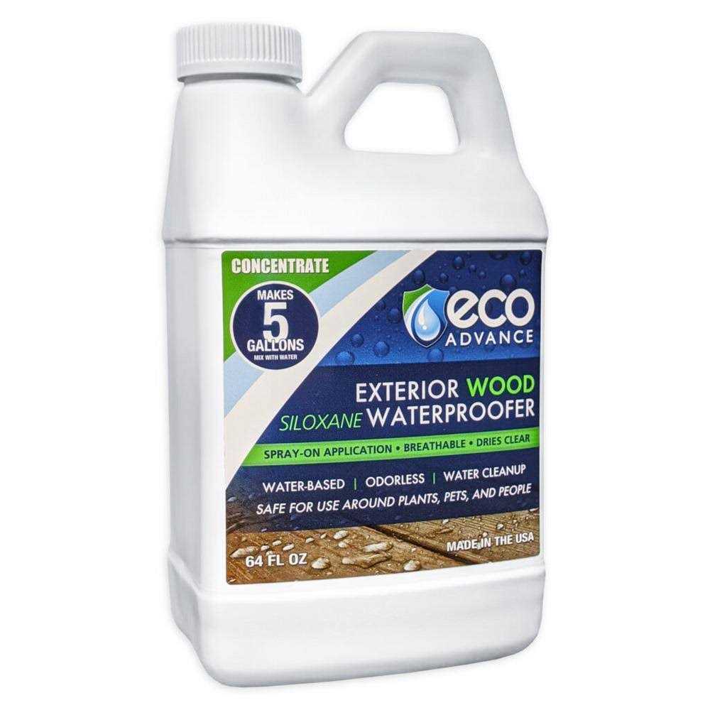 Eco Advance Eawod64Con Exterior Wood Waterproofer Concentrate EAWOOD16CON - Zenithce