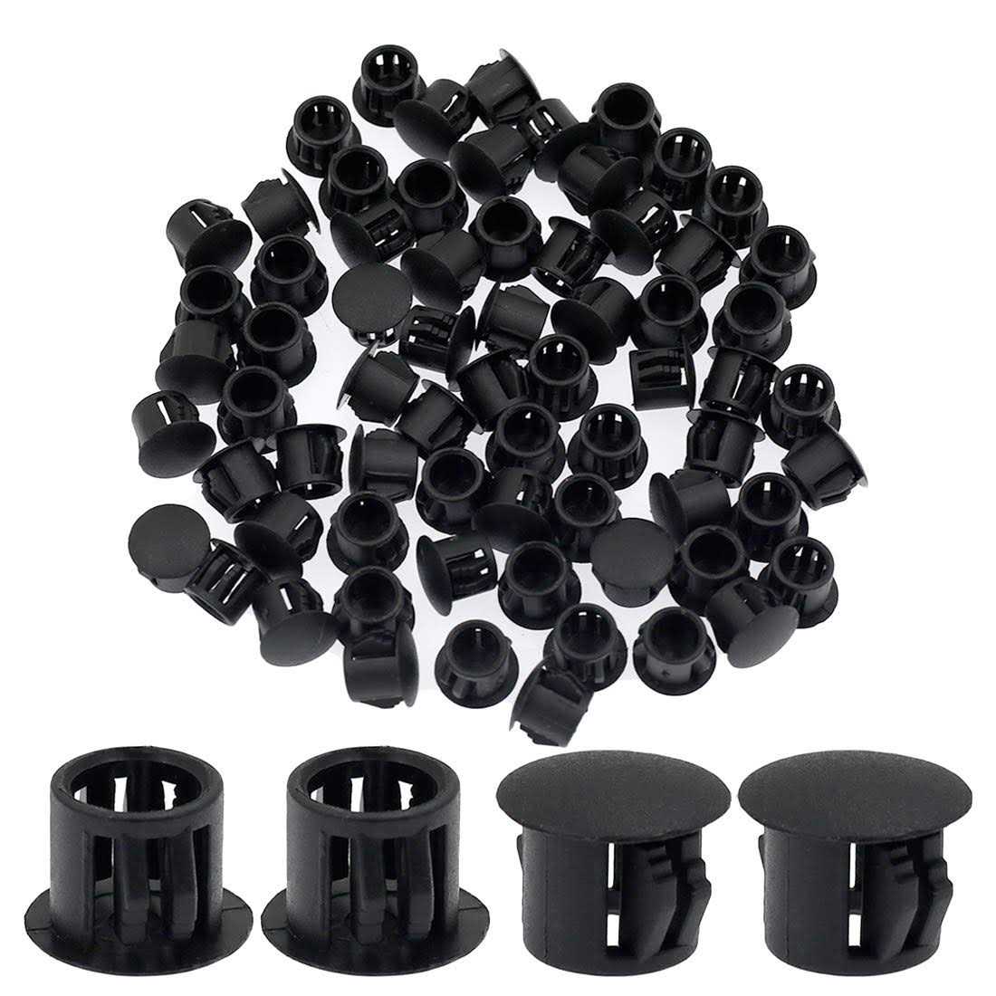 Suiwotin 2PCS Black Shopping Cart Wheels Replacement Rubber Foaming - Zenithce