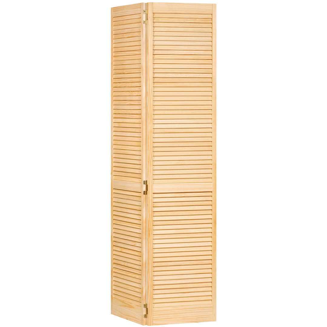 Louvered Wood Bi-Fold Door Kimberly Bay - Zenithce